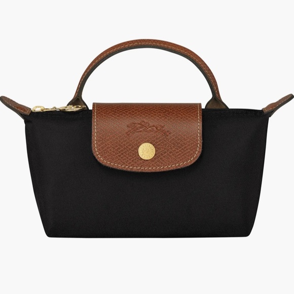 Longchamp Handbags - Longchamp Le Pliage Cosmetics Case Black